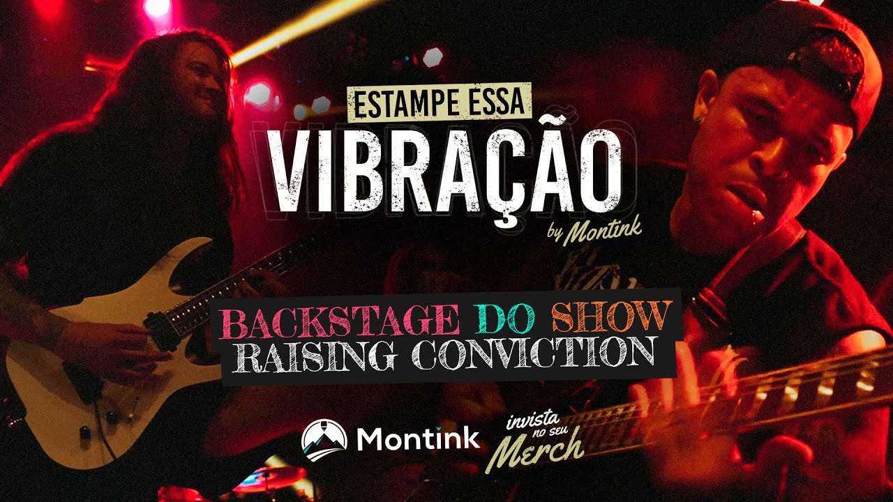 Raising Conviction - Backstage do show com Eminence no Autêntica